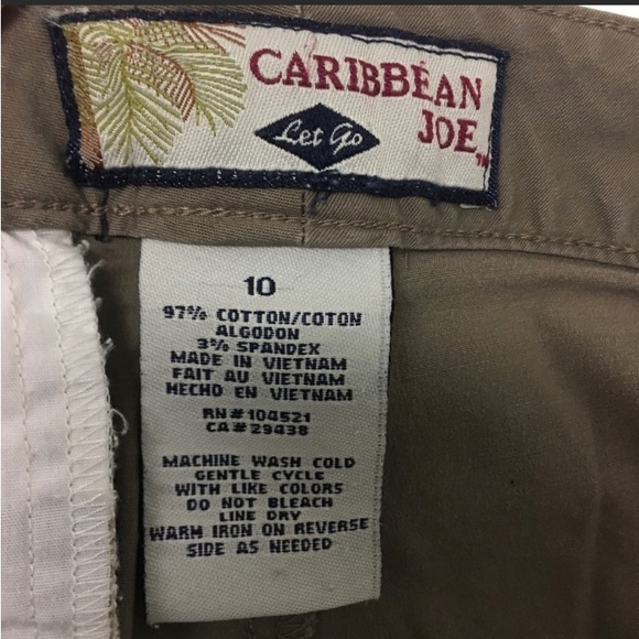 Caribbean Joe Cotton/spandex pants
Beautiful like new condition!
Size 10. - Picture 5 of 6